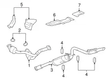 MUFFLER 20920636 GM