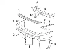 FASCIA 20951791 GM