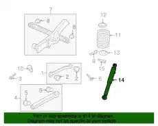 ABSORBER 20955407 GM