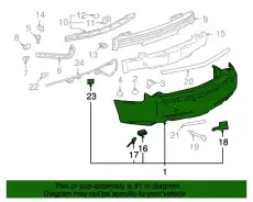 FASCIA 20976903 GM
