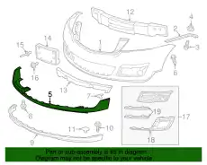FASCIA 20983796 GM