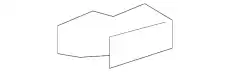 Ручка двери GM 22588346