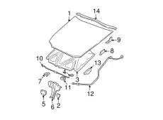 HINGE 22602683 GM