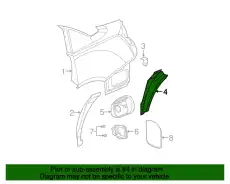 Подкрылок GM 22630263