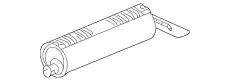MUFFLER 22728721 GM