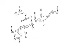 F-MUFFLER 22739324 GM