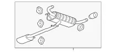 F-MUFFLER 22754172 GM