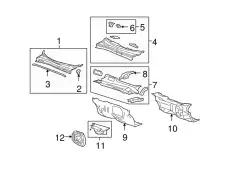 F-PANEL 22758198 GM