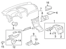 Подкрылок GM 22758990