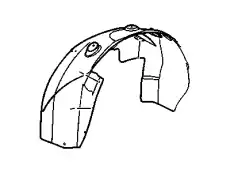 Подкрылок GM 22779790