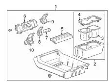 Подкрылок GM 22781201
