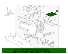 Подкрылок GM 22792224