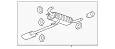 MUFFLER 22800919 GM