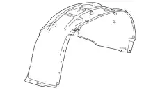 Подкрылок GM 22806318