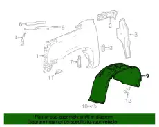 Подкрылок GM 22806318