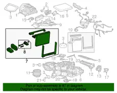 Испаритель кондиционера GM 22808919