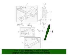 ABSORBER 22811846 GM