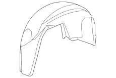 Подкрылок GM 22817688