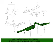 MUFFLER 22818060 GM