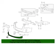 FASCIA 22825737 GM