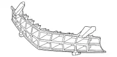Решетка радиатора GM 22829517