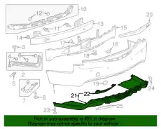 F-FASCIA 22840477 GM