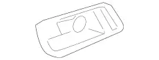 Ручка двери GM 22855620