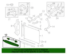 BAFFLE 22865530 GM