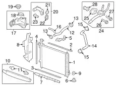 BAFFLE 22865530 GM