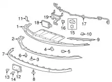 FASCIA 22887924 GM