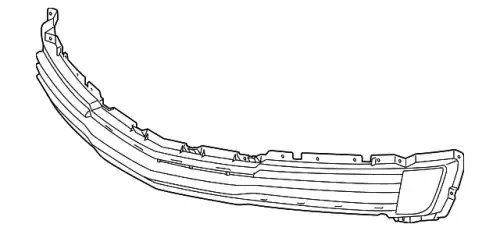 Решетка радиатора GM 22887926