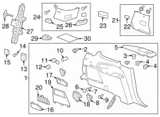 F-DOOR 22904973 GM