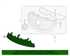F-GRILLE 22905952 GM