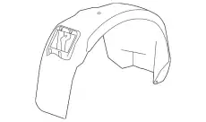 Подкрылок GM 22908613