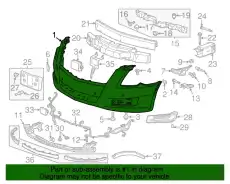 FASCIA 22914022 GM