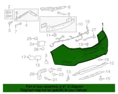 F-FASCIA 22938367 GM