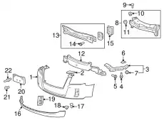 FASCIA 22946506 GM