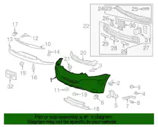 FASCIA 22949861 GM