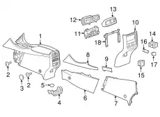 F-RECEPTACLE 23106080 GM