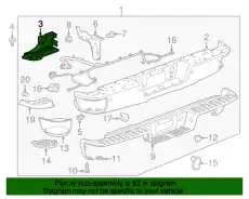 F-BRACE 23108149 GM
