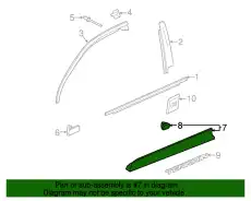 MOLDING 23134746 GM