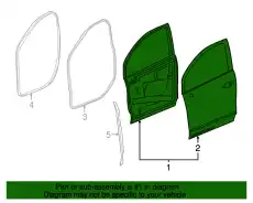 F-DOOR 23141896 GM
