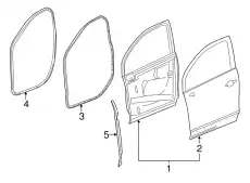 F-DOOR 23141896 GM