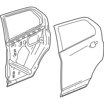 F-DOOR 23141898 GM