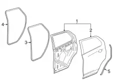 F-DOOR 23141899 GM