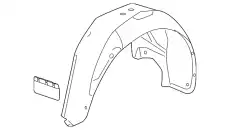 Подкрылок GM 23145144