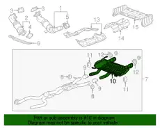 F-MUFFLER 23167680 GM