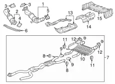 F-MUFFLER 23167680 GM