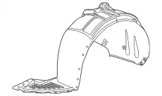 Подкрылок GM 23171939