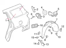 F-DOOR 23172646 GM
